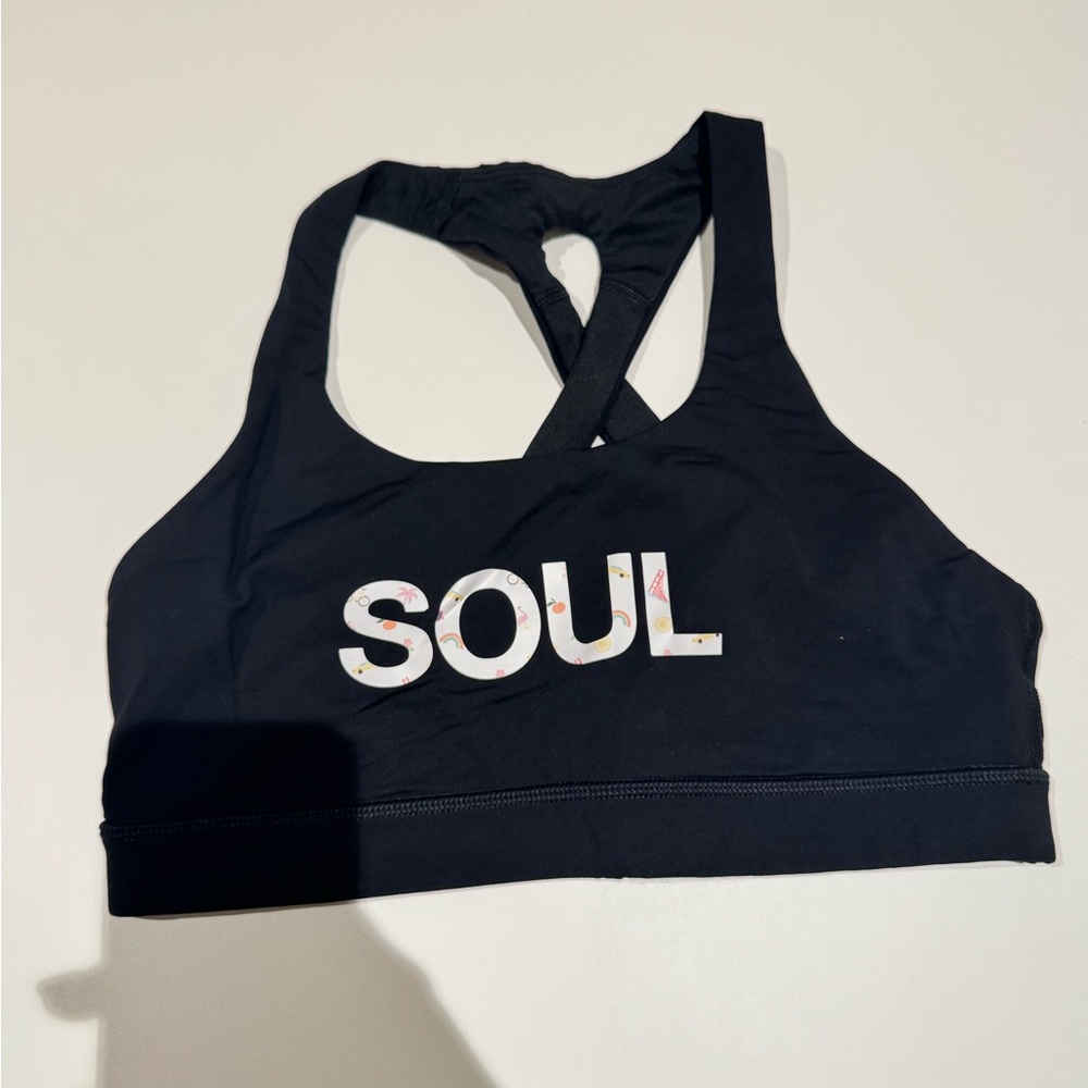 Lululemon x SoulCycle Black Sports Bra